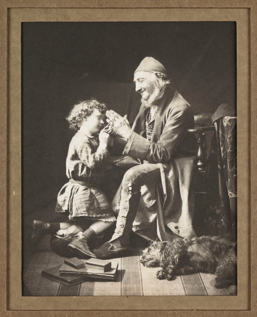Detail of Play by Oscar Gustav Rejlander