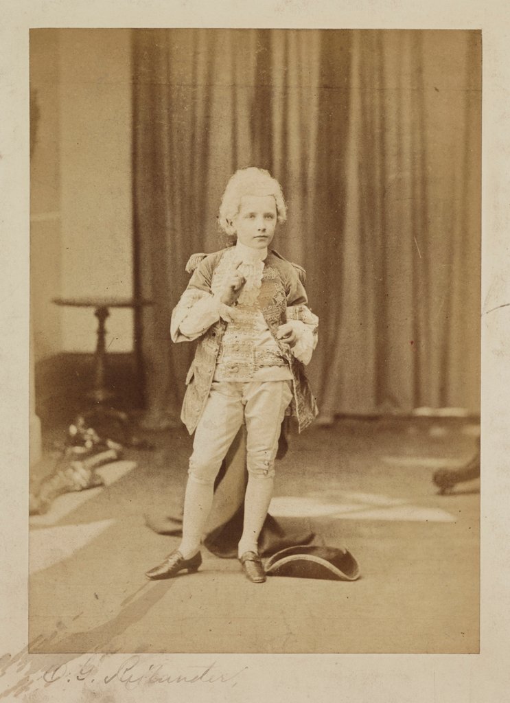 Detail of Fancy Dress by Oscar Gustav Rejlander