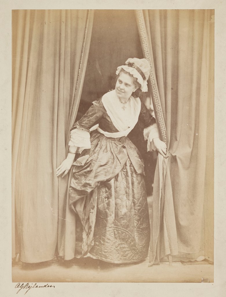 Detail of A Discovery by Oscar Gustav Rejlander