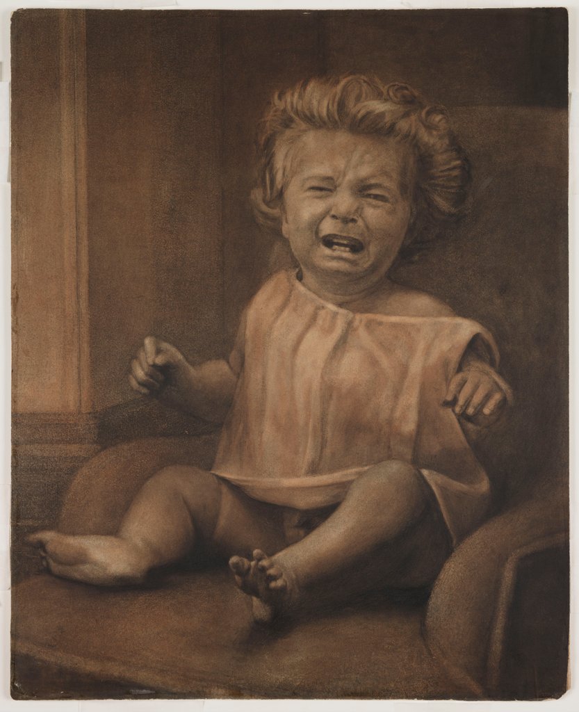 Detail of Ginx's Baby by Oscar Gustav Rejlander