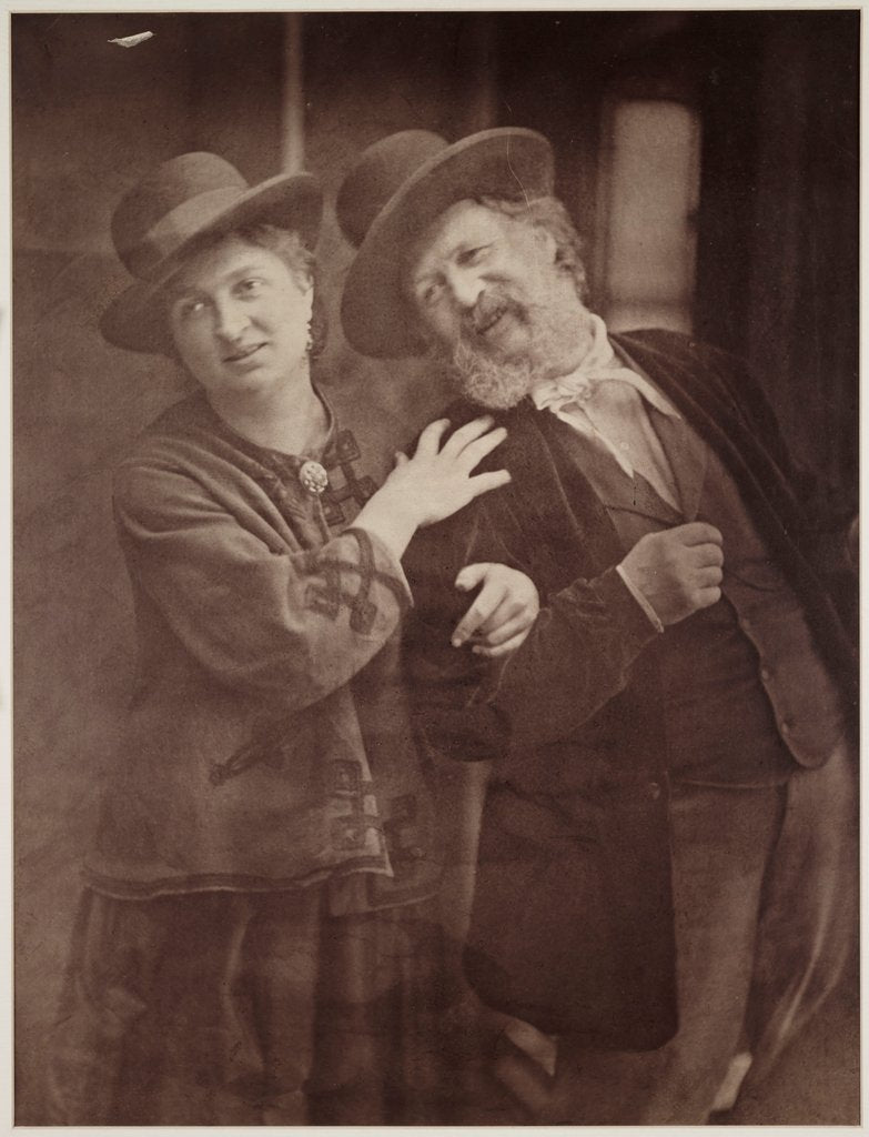 Detail of Happy Days (Rejlander and his wife) by Oscar Gustav Rejlander
