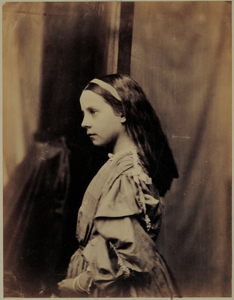 Detail of The young Isabel Somers-Cocks by Oscar Gustav Rejlander