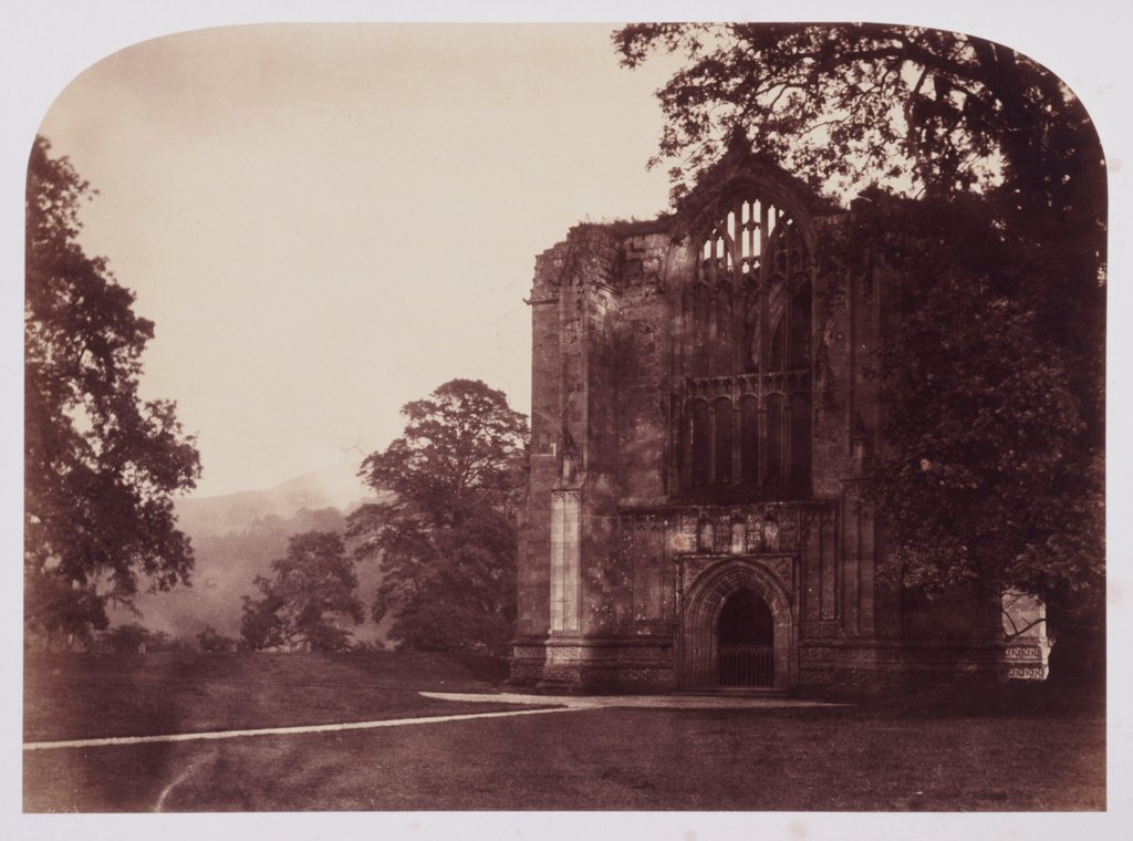 Detail of Bolton Abbey by Roger Fenton