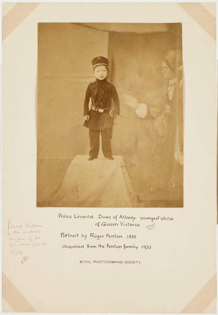 Detail of The young Prince Arthur by Roger Fenton