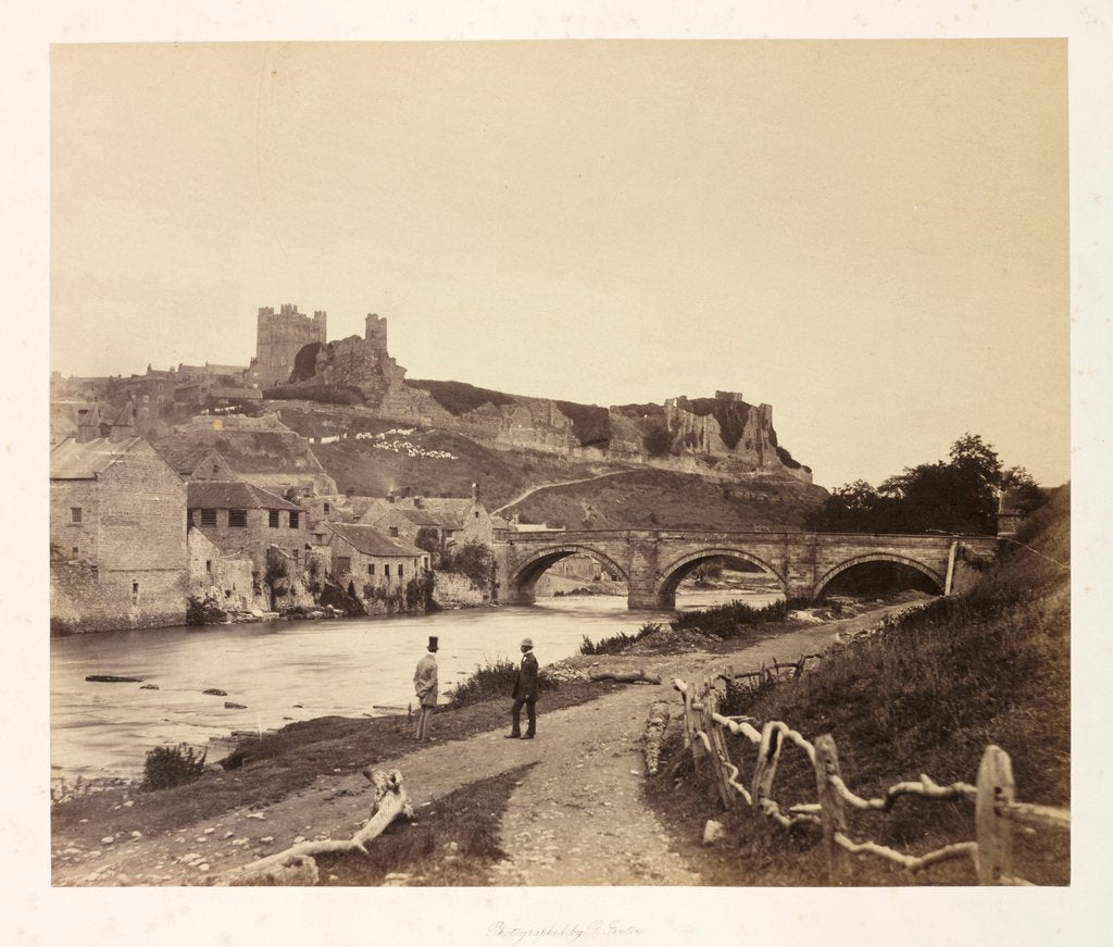Detail of Richmond Castle by Roger Fenton