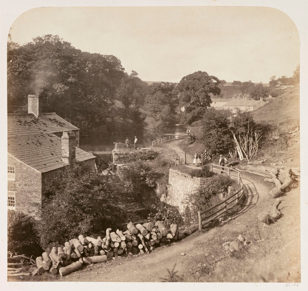 Detail of Mill at Hurst Green by Roger Fenton