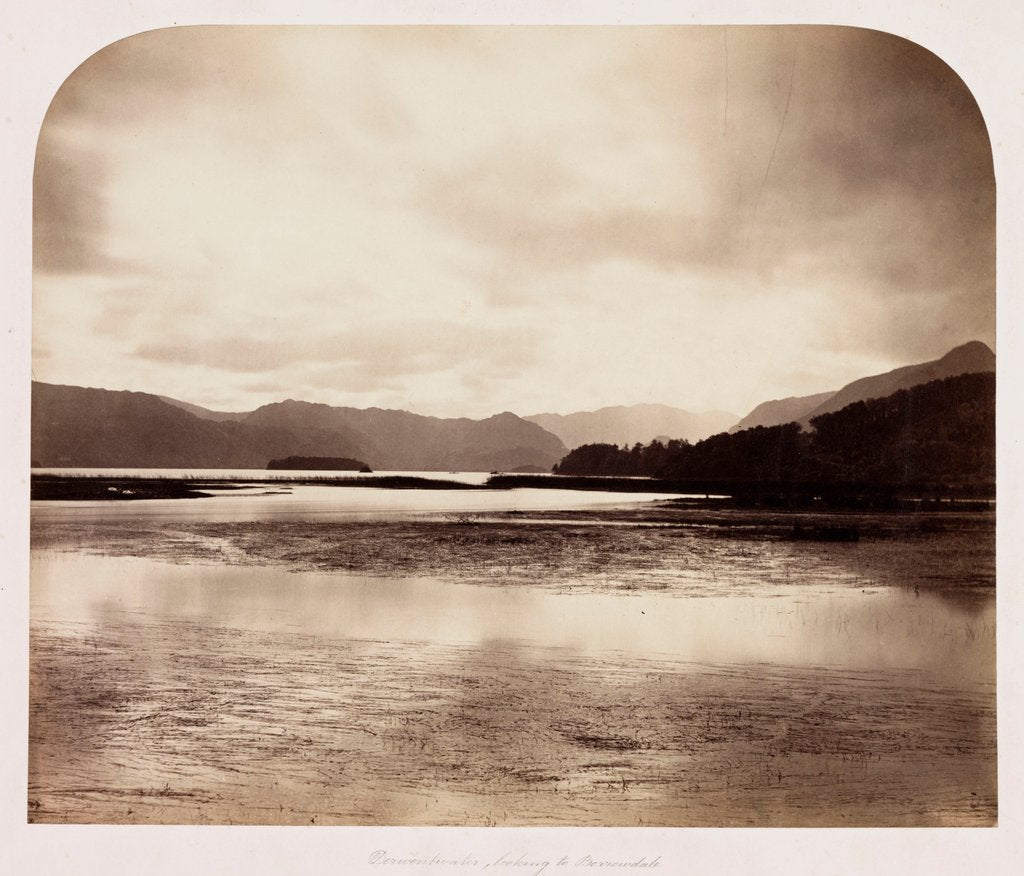 Detail of Derwentwater by Roger Fenton