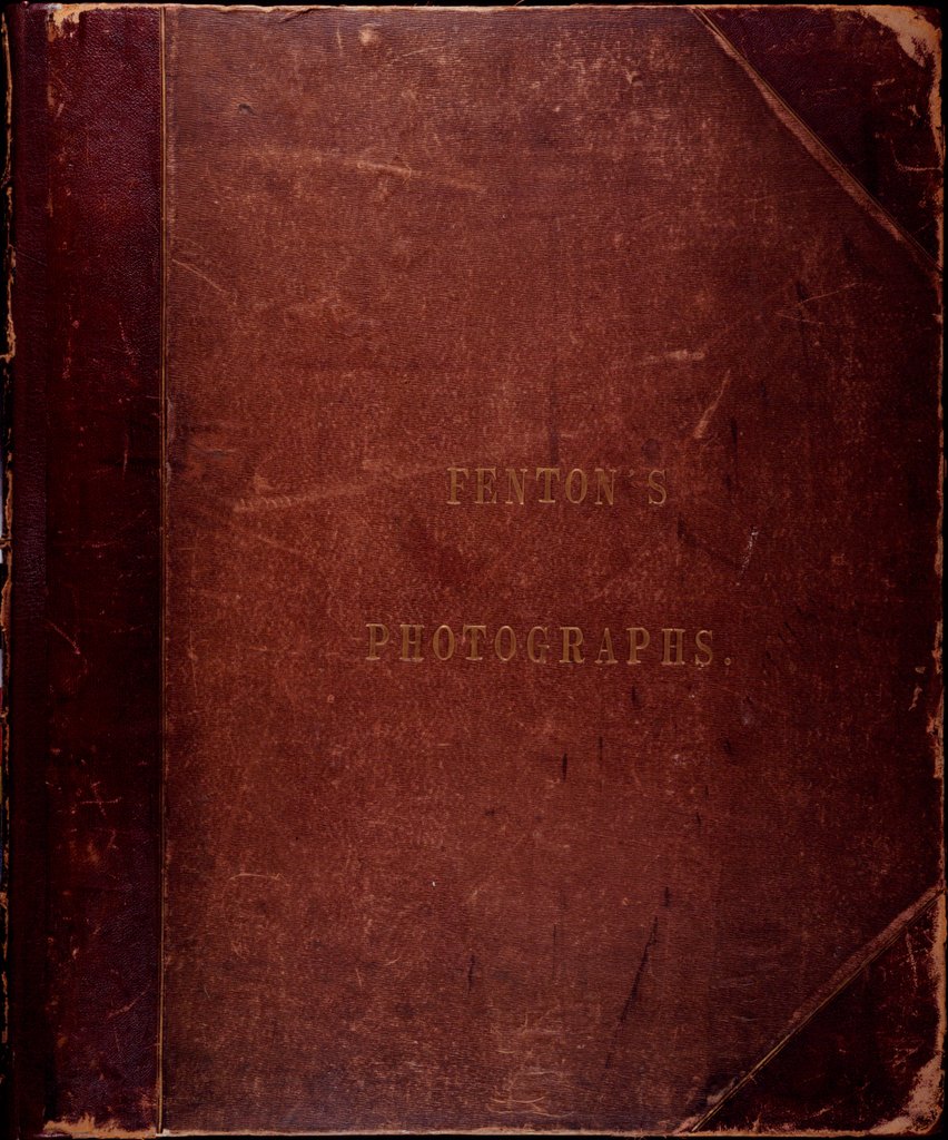Detail of Book cover of Fenton's Photographs by Roger Fenton