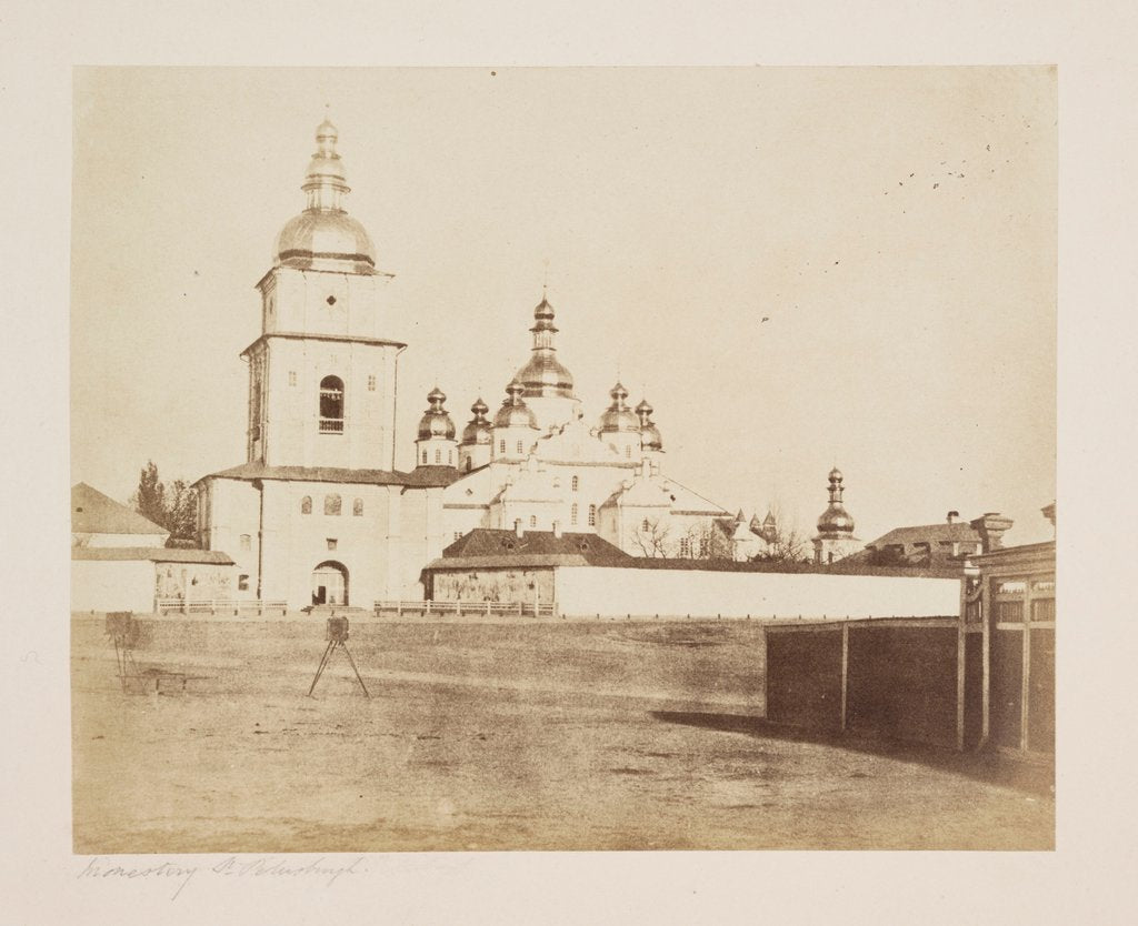 Detail of Monastery St Petersburg by Roger Fenton