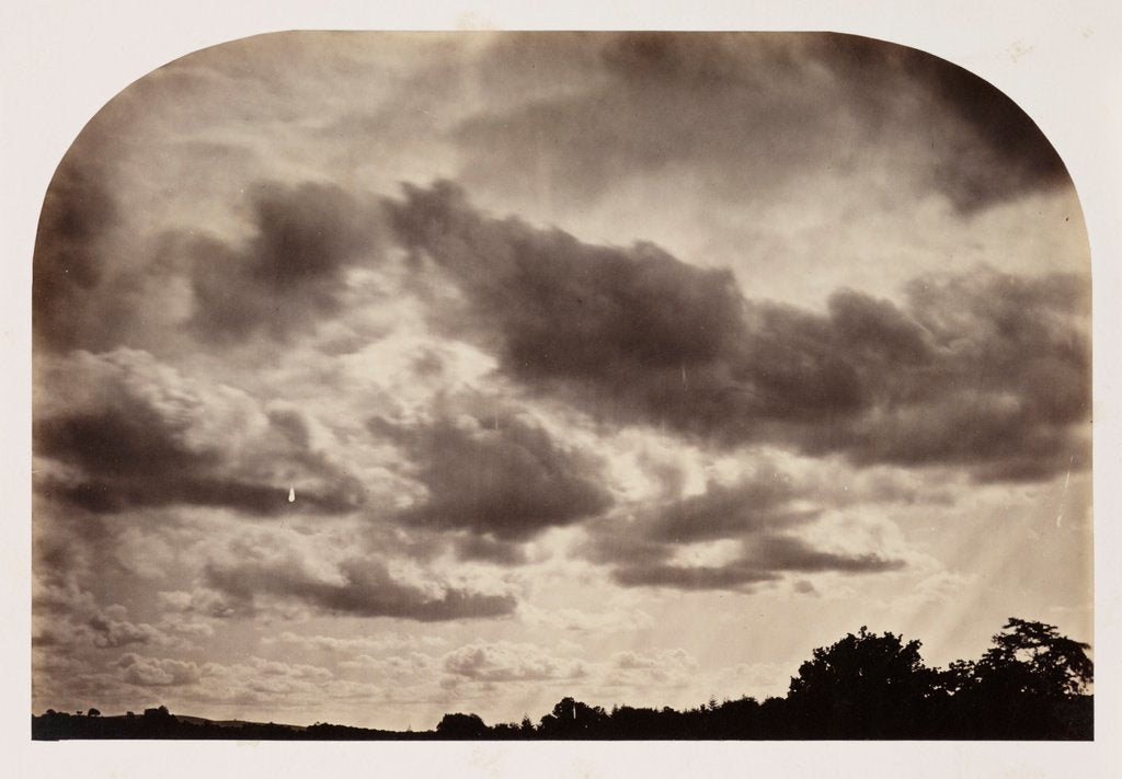 Detail of September Clouds by Roger Fenton