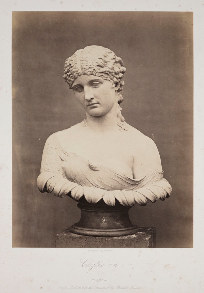 Detail of Clytie by Roger Fenton