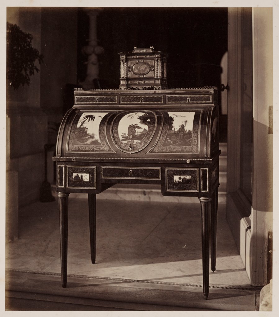 Detail of Bureau by Roger Fenton