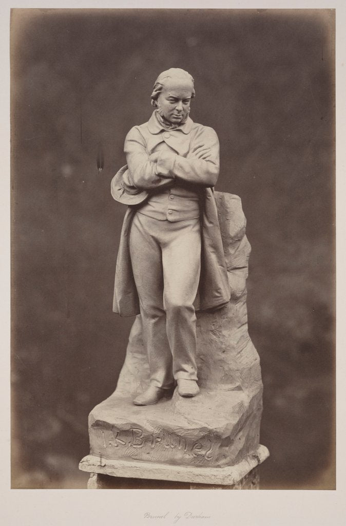 Detail of Brunel by Roger Fenton