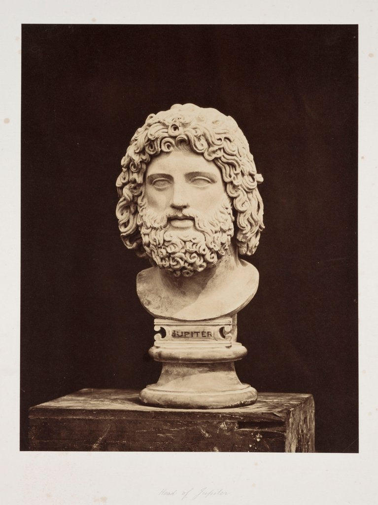 Detail of Head of Jupiter by Roger Fenton