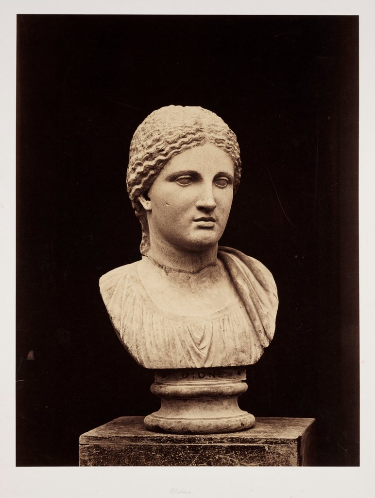 Detail of Dione by Roger Fenton