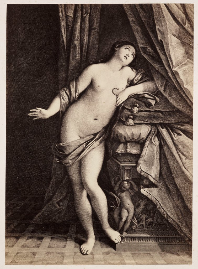 Detail of Cleopatra by Roger Fenton