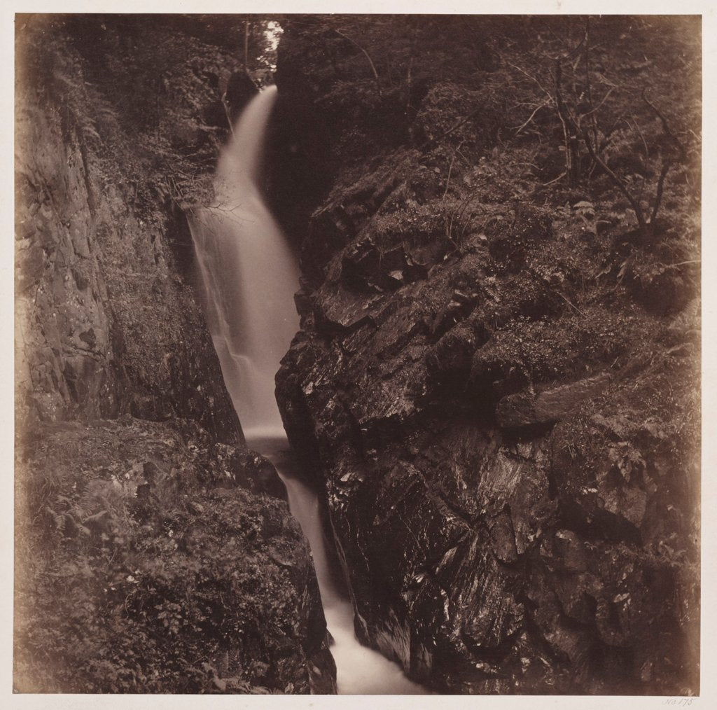 Detail of Aira Force by Roger Fenton
