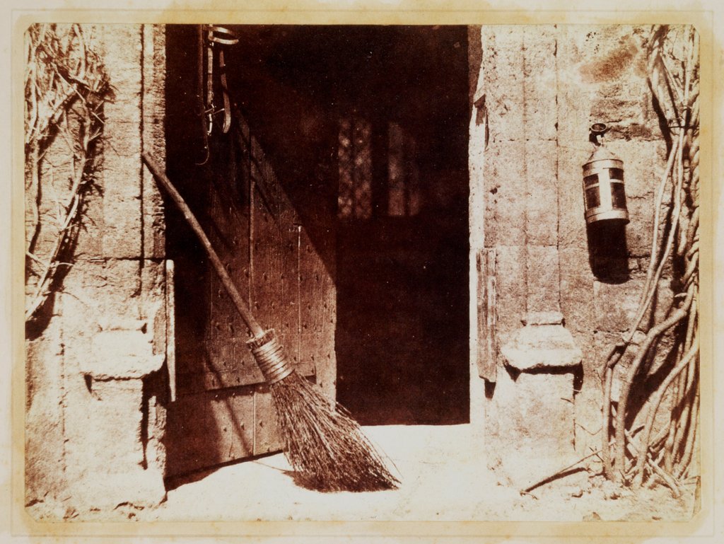 Detail of The Open Door by William Henry Fox Talbot