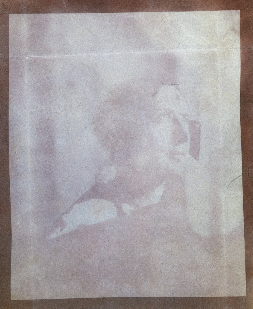 Detail of Constance Talbot by William Henry Fox Talbot