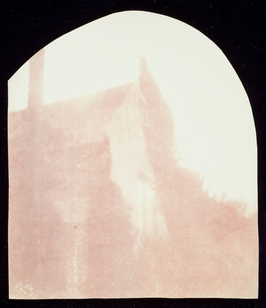 Detail of Roofline of Lacock Abbey by William Henry Fox Talbot