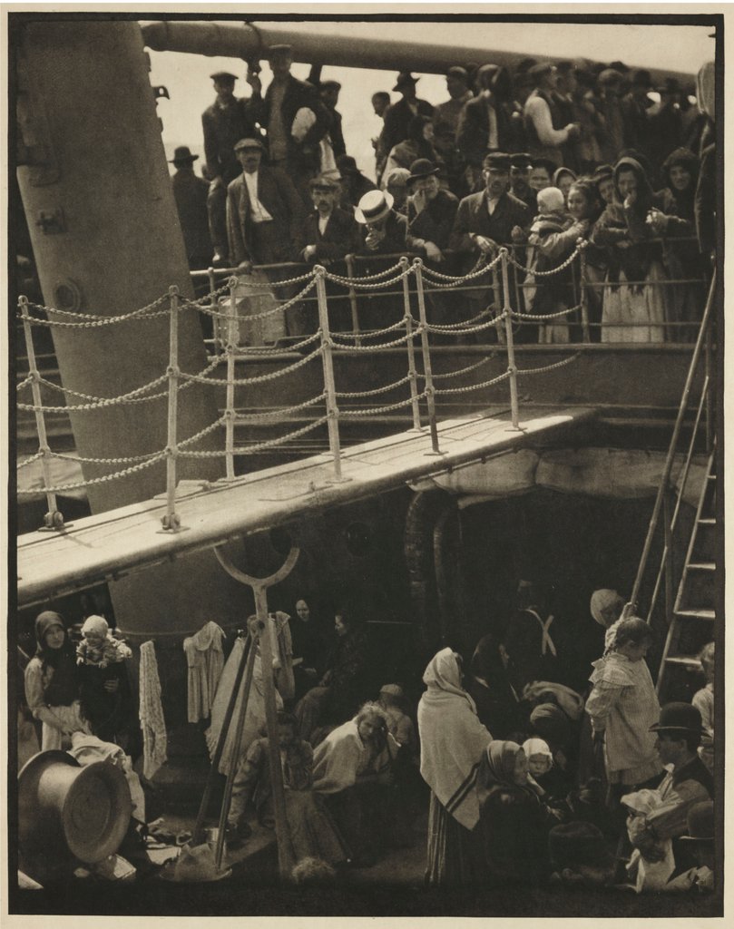 Detail of The Steerage by Alfred Stieglitz