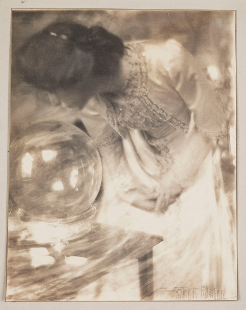 Detail of The Magic Crystal by Gertrude Käsebier