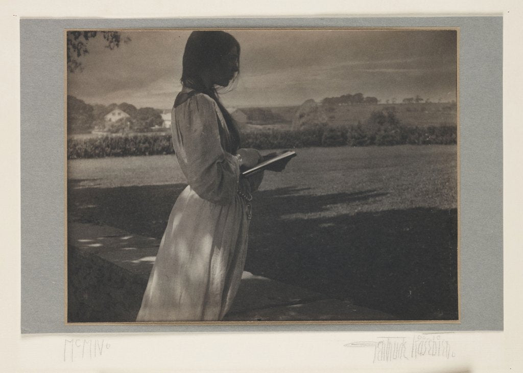 Detail of The Sketch by Gertrude Käsebier