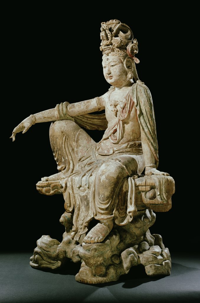 Detail of The Bodhisattva Guanyin. China, 12th-13th century by Anonymous