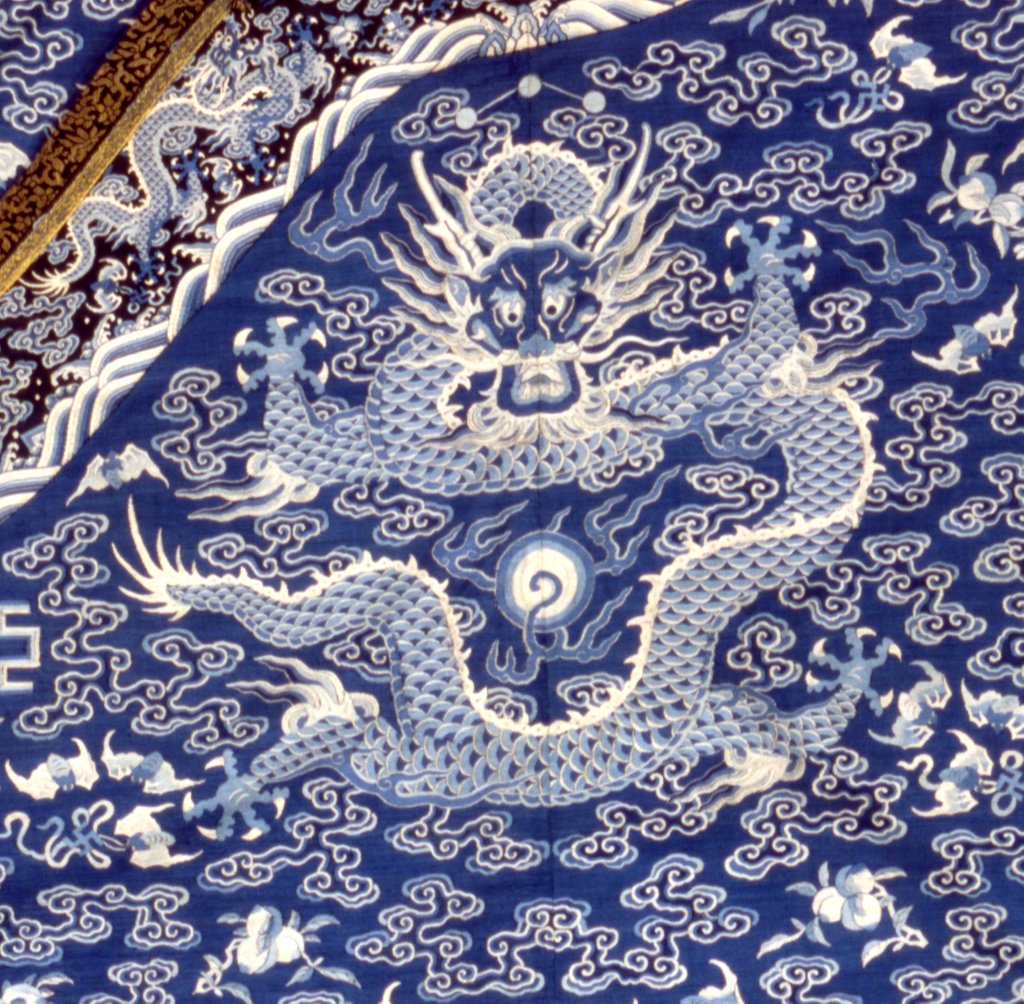 Detail of Twelve-Symbol robe, detail by Anonymous