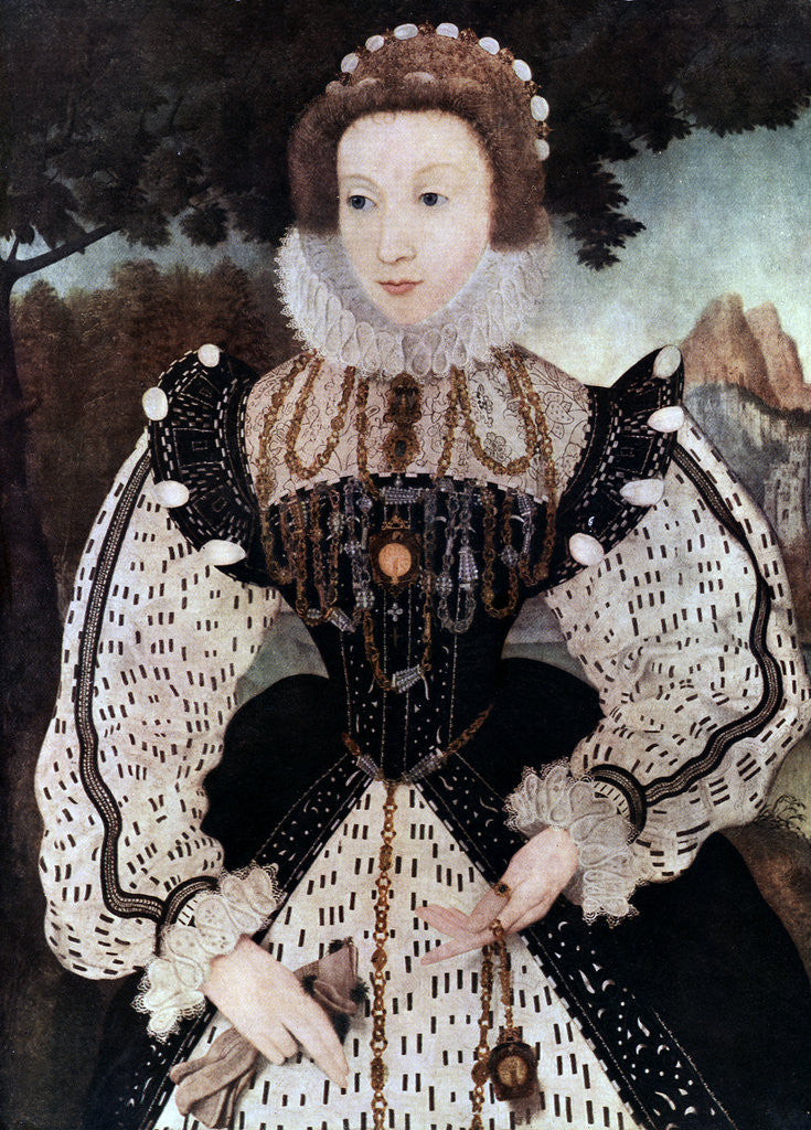 Detail of Mary, Queen of Scots by Anonymous