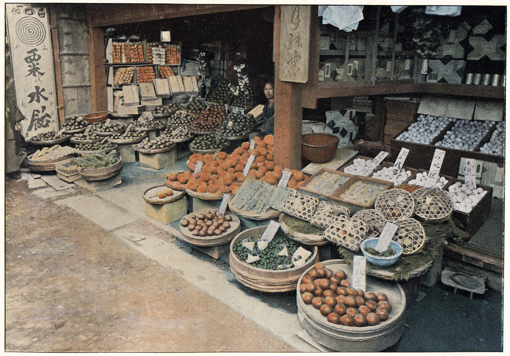 Detail of Orange Merchant by Anonymous