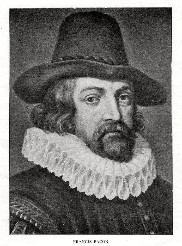 Detail of Francis Bacon, Viscount St Albans, English philosopher, scientist and statesman by Anonymous