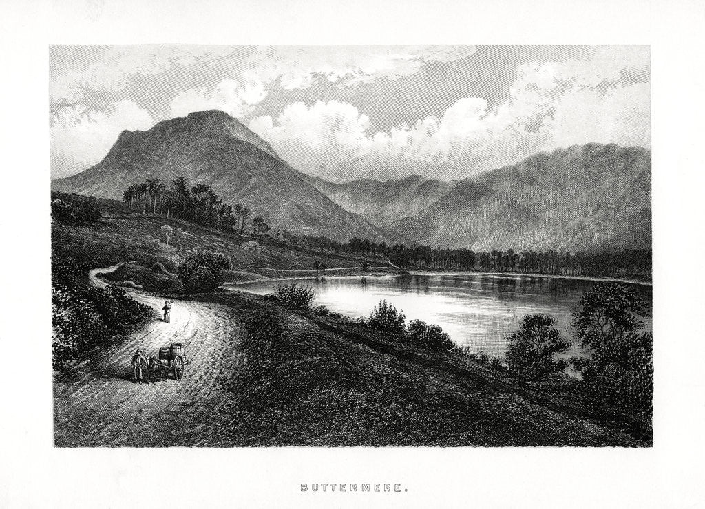 Detail of Buttermere, Lake District, Cumbria by Anonymous
