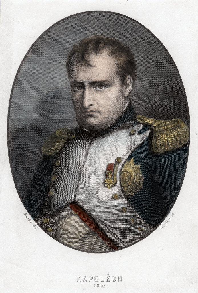 Detail of Napoleon Bonaparte by Goutiere