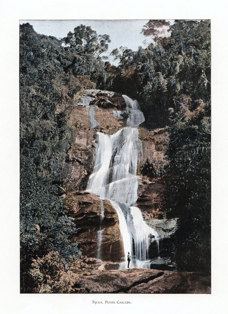 Detail of Waterfall in Tijuca, Rio de Janeiro, Brazil by Anonymous