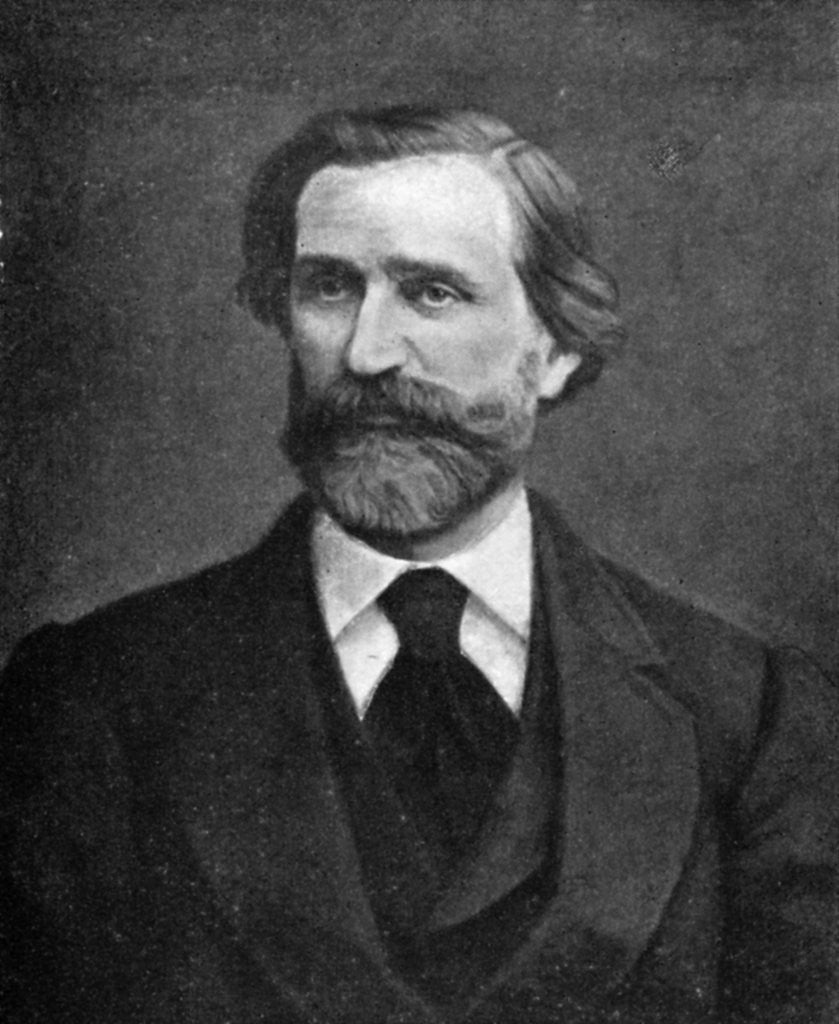 Detail of Giuseppe Verdi, Italian composer by Anonymous