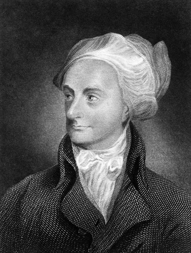 Detail of William Cowper, English poet and hymnodist by Anonymous