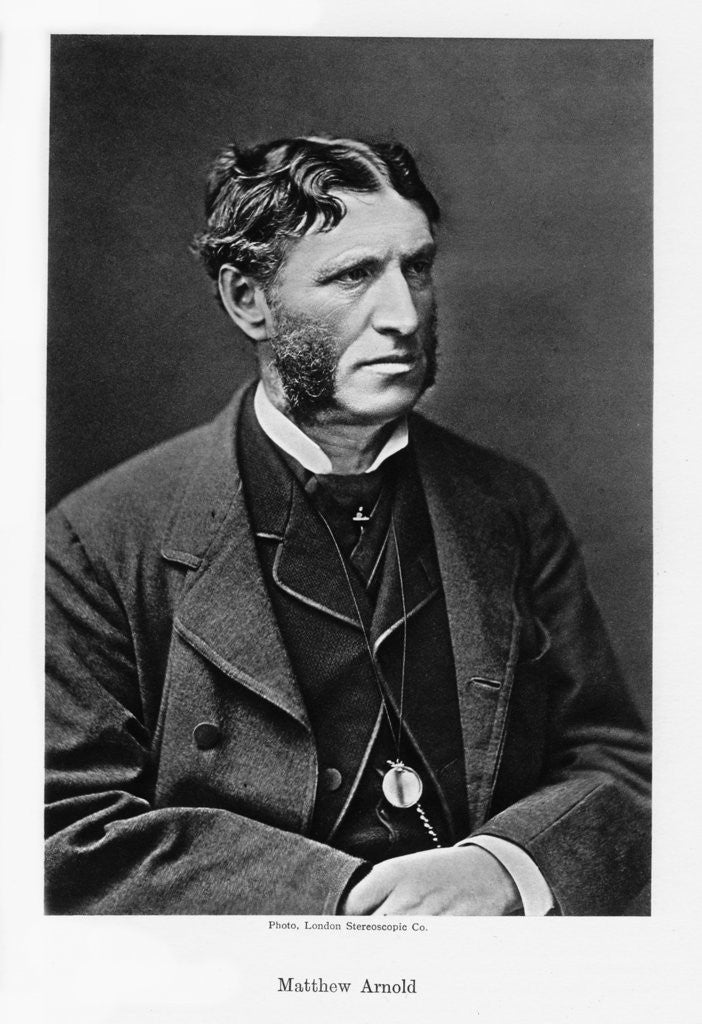 Detail of Matthew Arnold, English poet and cultural critic by London Stereoscopic & Photographic Co