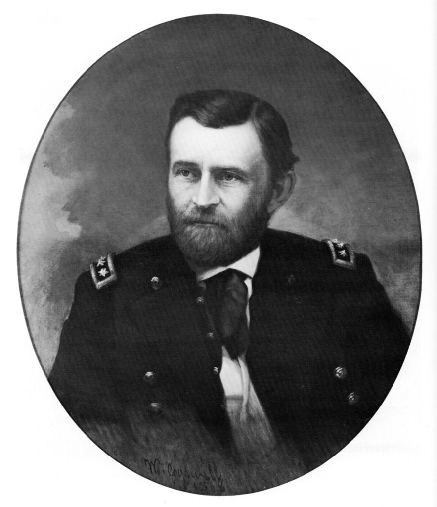 Detail of Ulysses S Grant, 18th President of the United States by William Cogswell