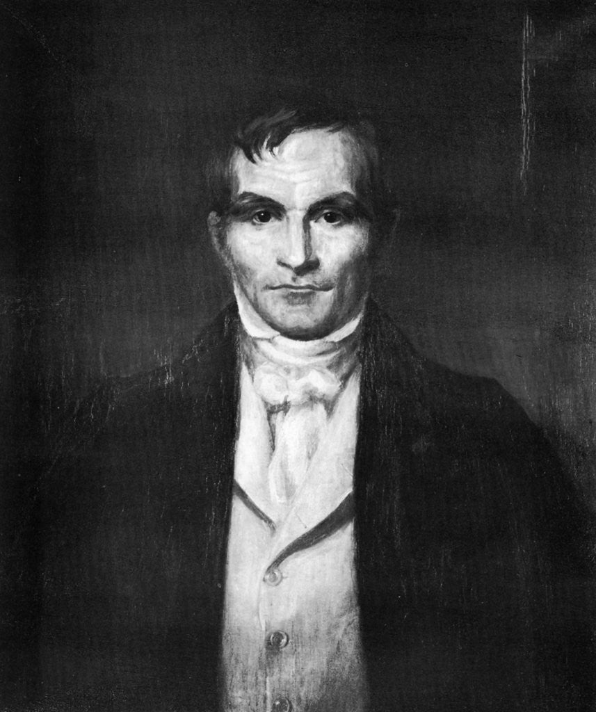 Detail of Philip Barbour, Speaker of the House of Representatives by Kate Edwards