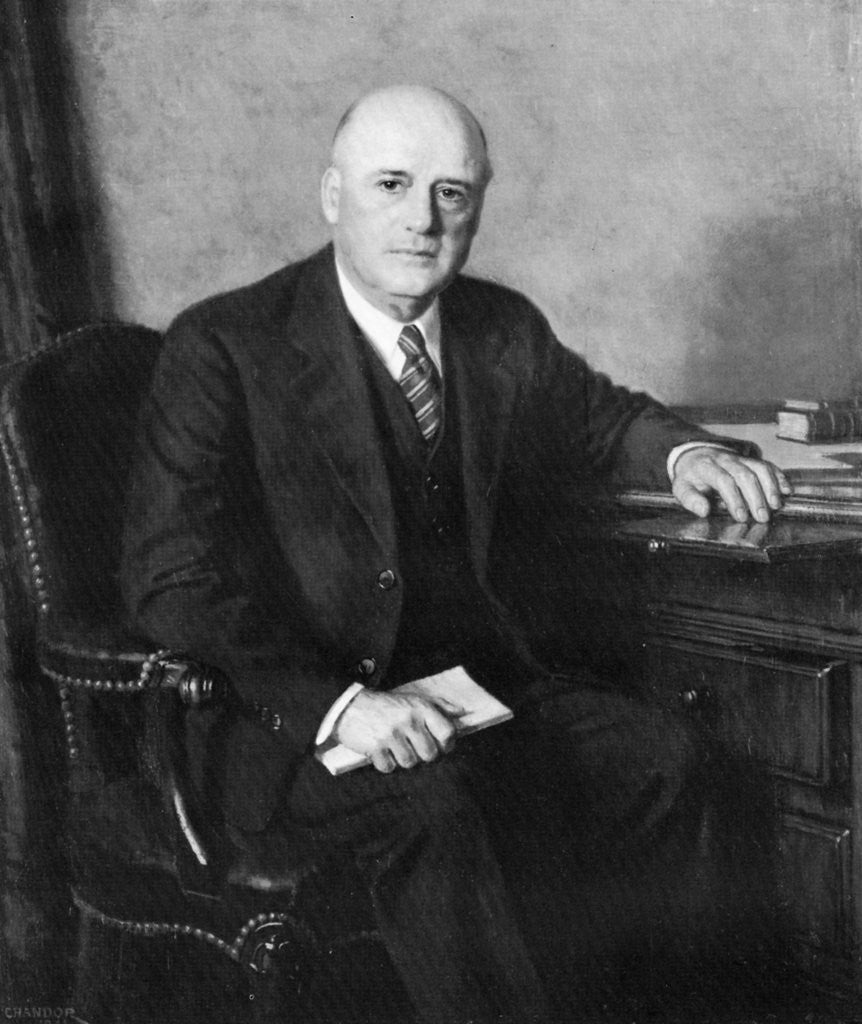 Detail of Samuel Taliaferro Rayburn, American politician by Douglas Chandor