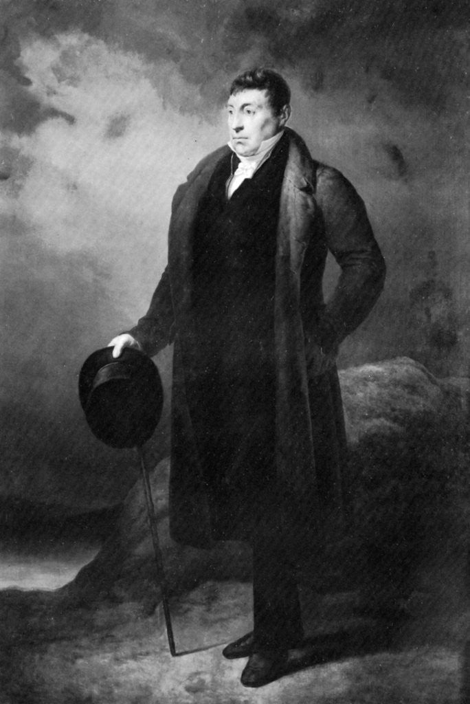 Detail of Marquis de Lafayette, French aristocrat by Ary Scheffer