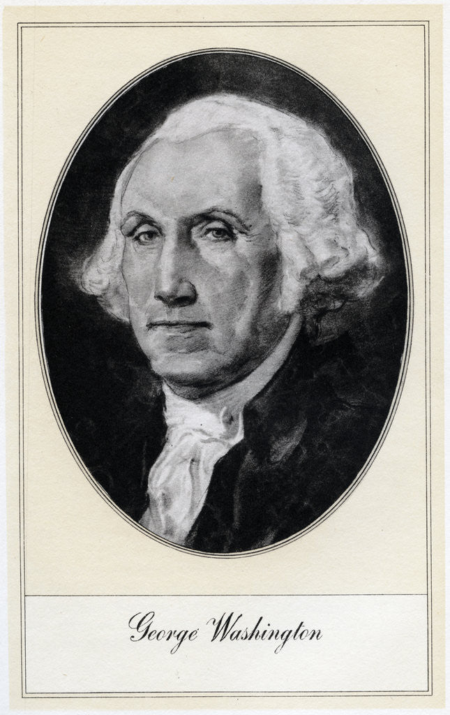 Detail of George Washington, the first President of the United States by Gordon Ross