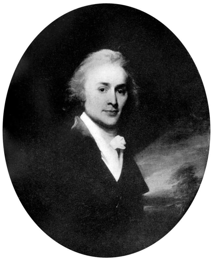 Detail of John Quincy Adams, the sixth President of the United States by John Singleton Copley