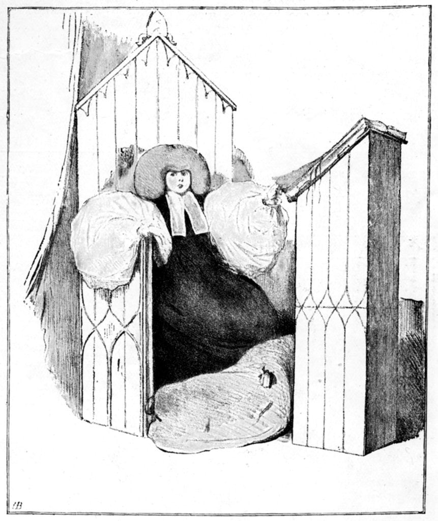 Detail of An early caricature of Princess Victoria by John Doyle