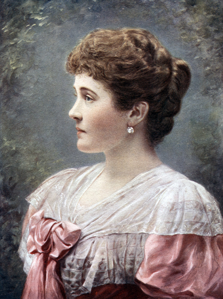 Detail of Princess Louise Margaret, Duchess of Connaught by Mendelssohn
