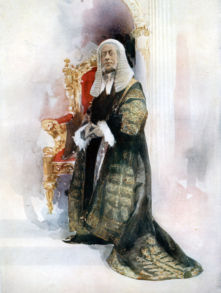 Detail of Walter Passmore in Iolanthe by Ellis & Walery