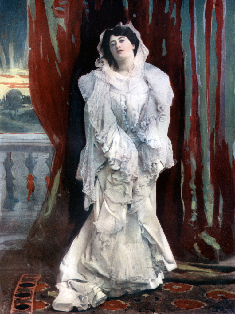 Detail of Constance Collier in Ben Hur by Biograph Studio