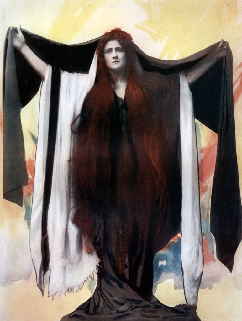 Detail of Maud Jeffries in Herod by Langfier Photo