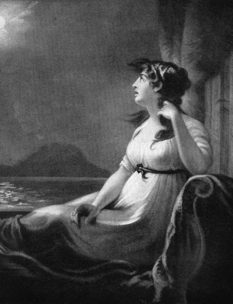 Detail of Lady Hamilton by William Say